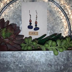 “A-Series” Dangle Earrings